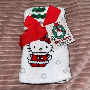 Hello Kitty Christmas Hand Towel Set